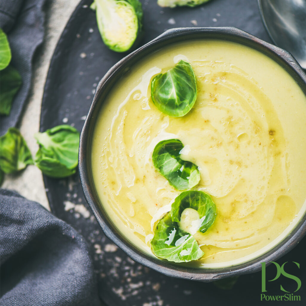 Rosenkohl-Cremesuppe