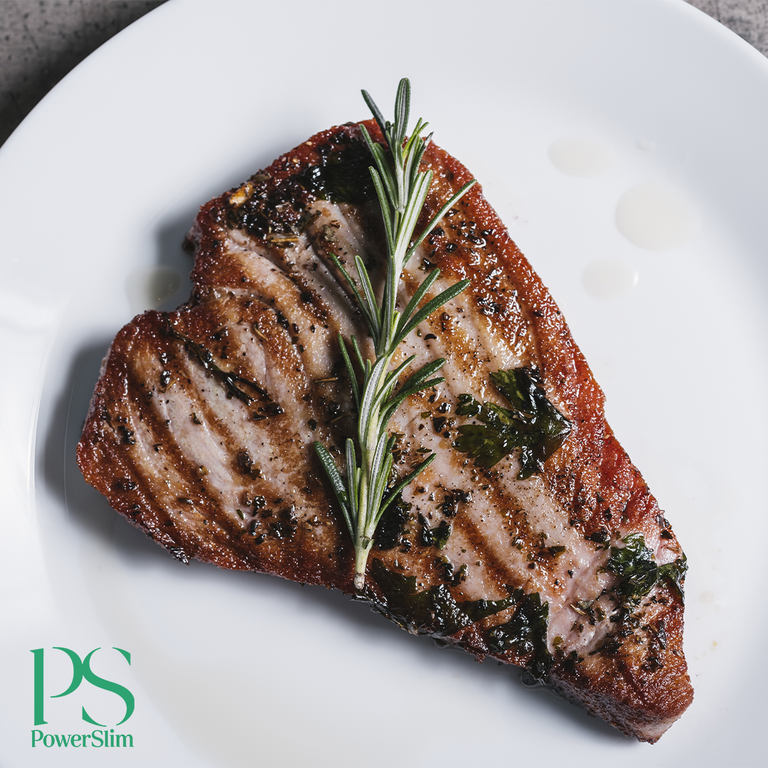 Gegrilltes Thunfischsteak
