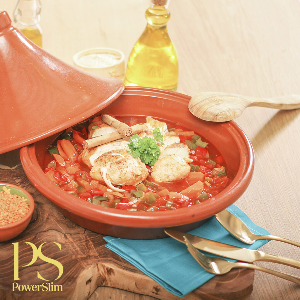 Hähnchen-Tajine mit Couscous