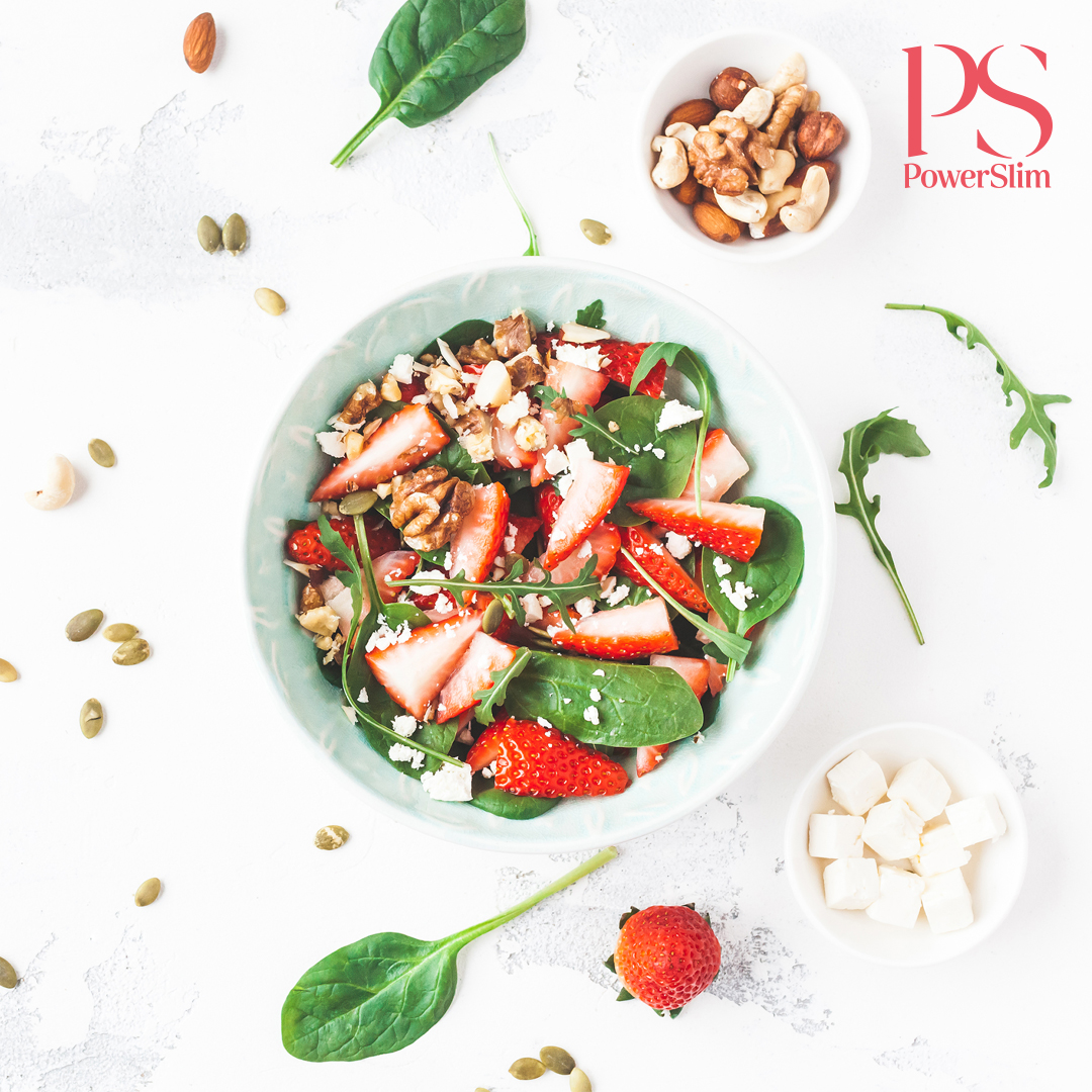 Sommerlicher Erdbeersalat
