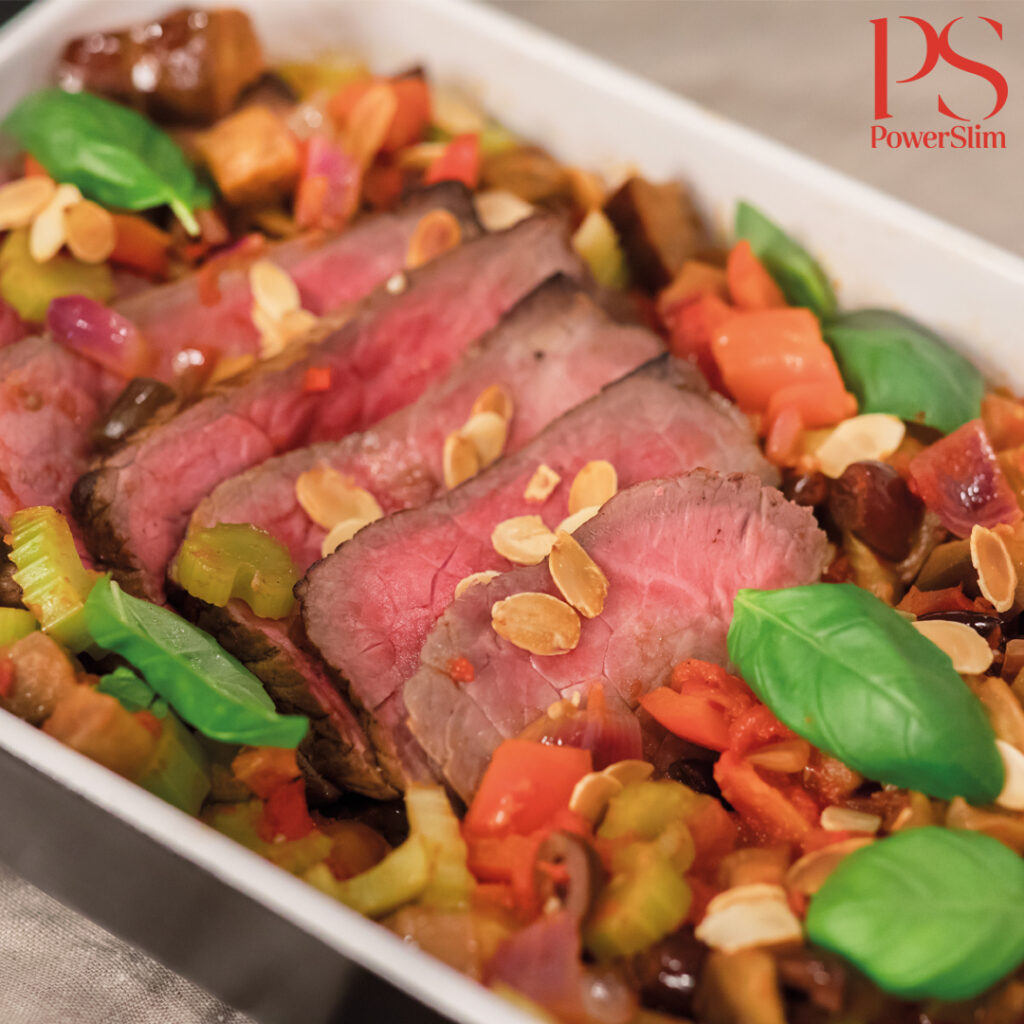 Sizilianisches Roastbeef mit Caponata