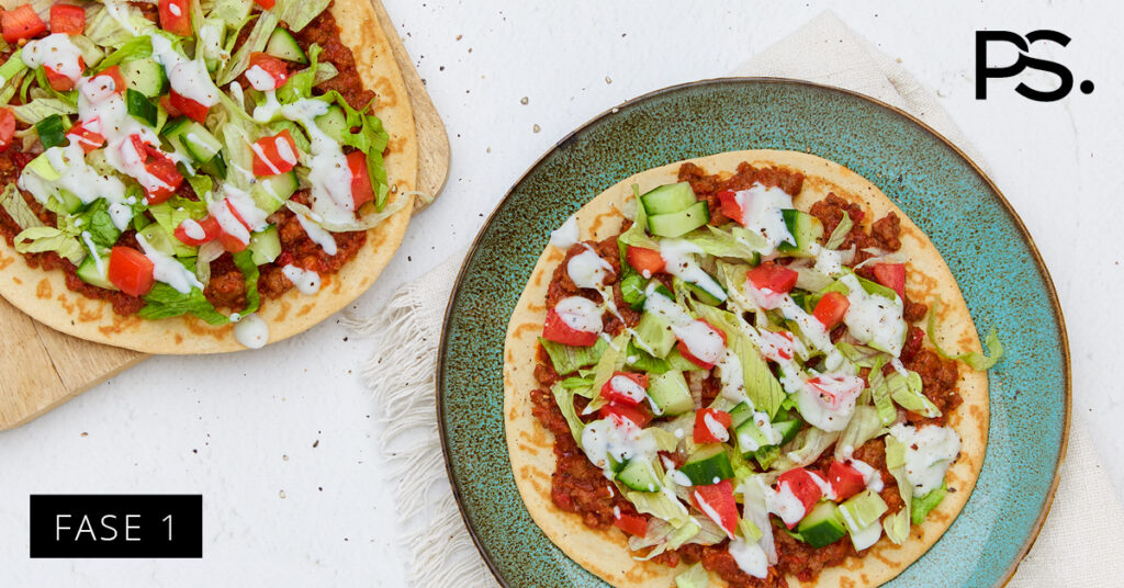 Gesunde Türkische Pizza