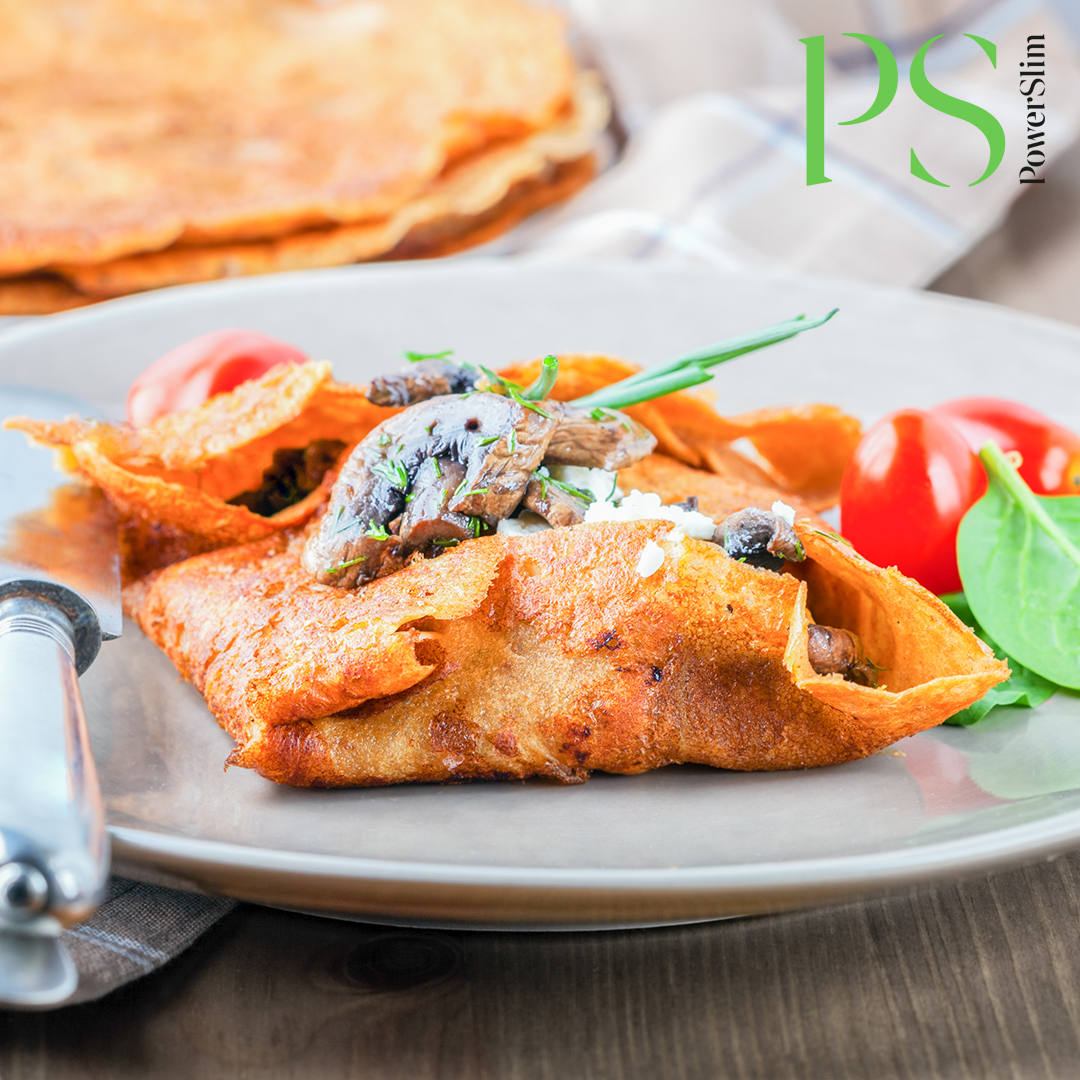 Herzhafte Galette mit Champignons