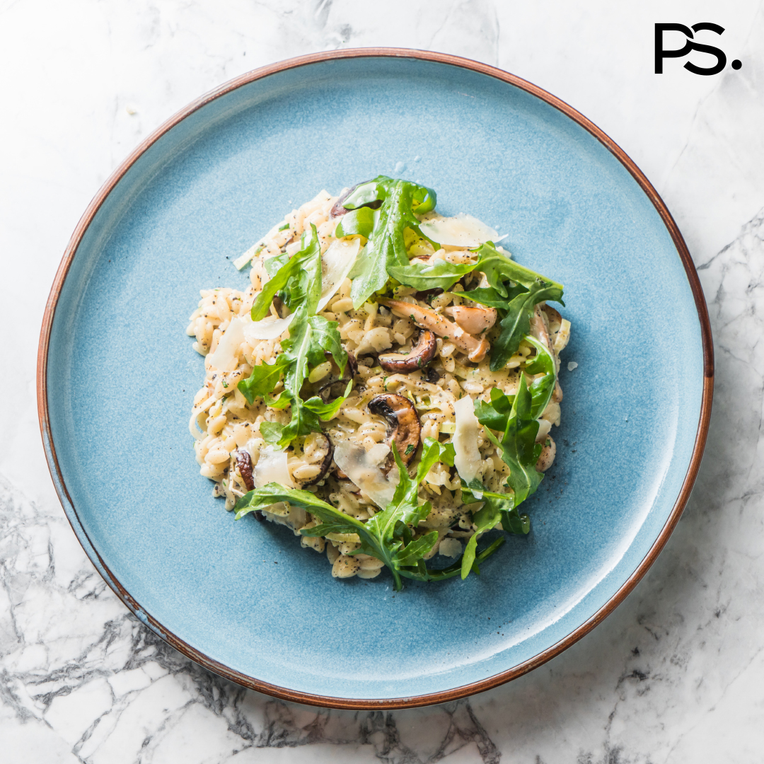 Risotto mit Kastanienchampignons