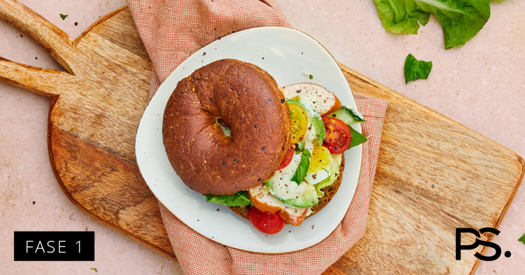 Gesunder Bagel