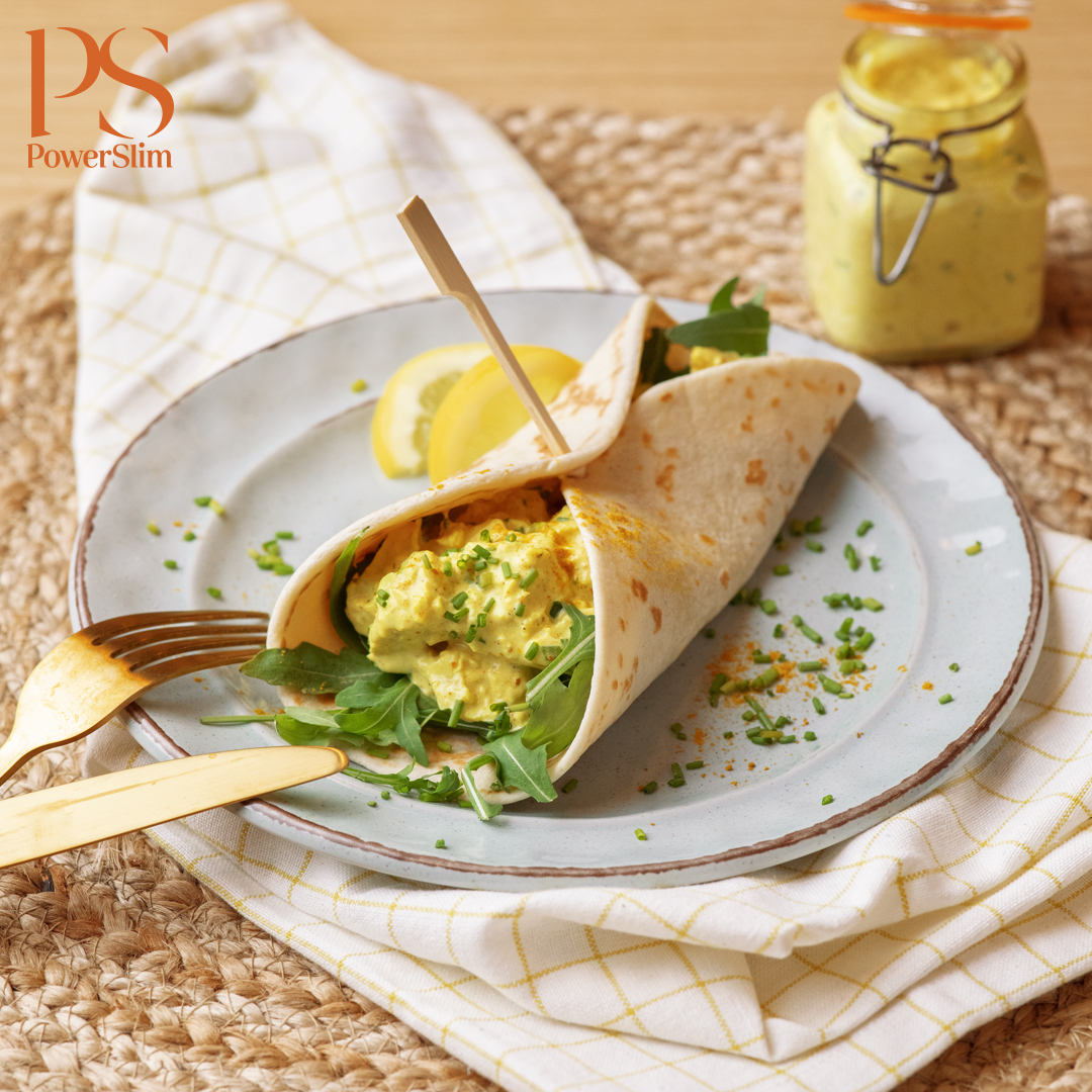 Wrap Hähnchen Curry